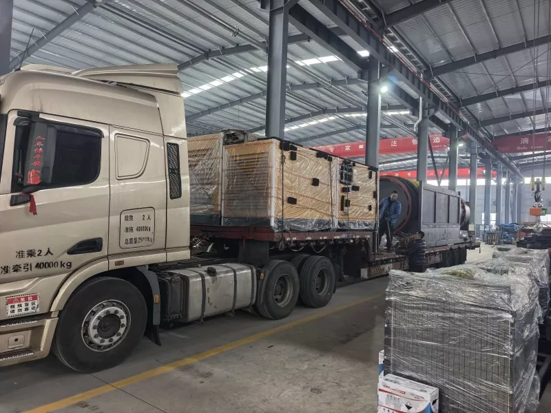 Jinqi Mining Machinery dodává do Ruska dávku separačního a podpůrného vybavení bubnů