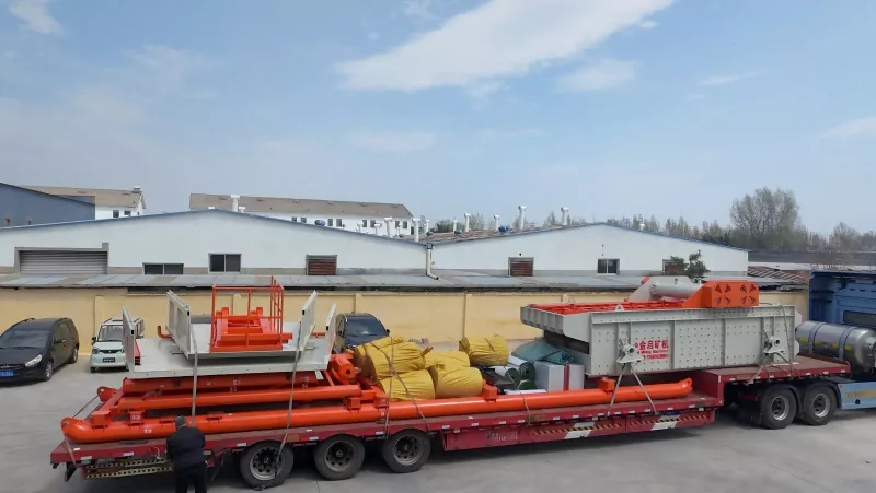 Opakujte objednávku ze střední Asie! Jednotka obrazovky pro těžbu zlata Jinqi odeslána