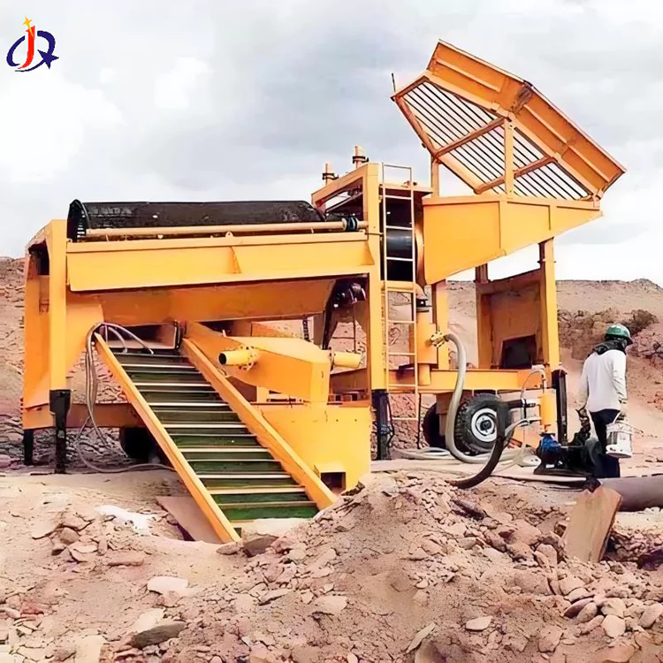 Vozidlo pro vyhledávání naplaveného zlata